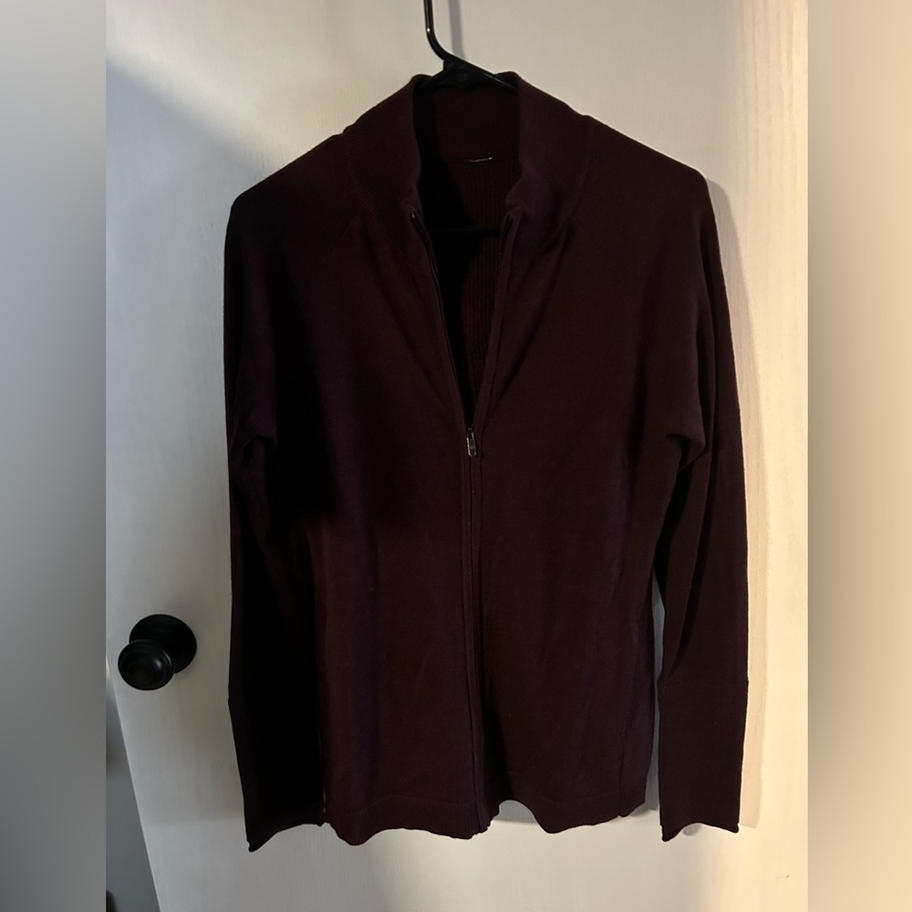 Lululemon Merino Wool Zip-Up Sweater